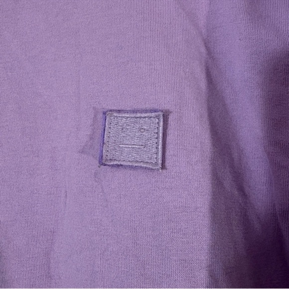 Acne Lavender Short Sleeve Tee - Picture 4 of 6